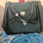 Stylish Women's Green Handbag set photo review